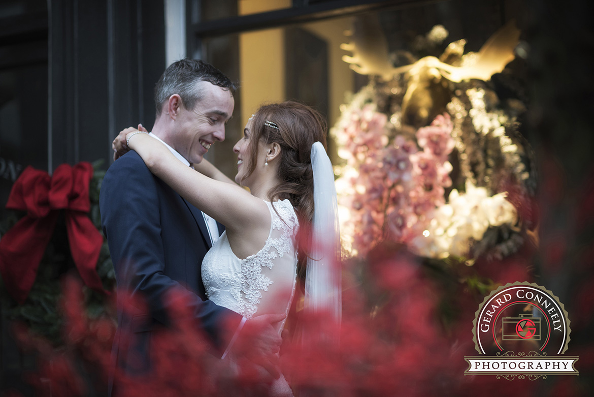 wedding couple quay street galway gerard conneely photography photo