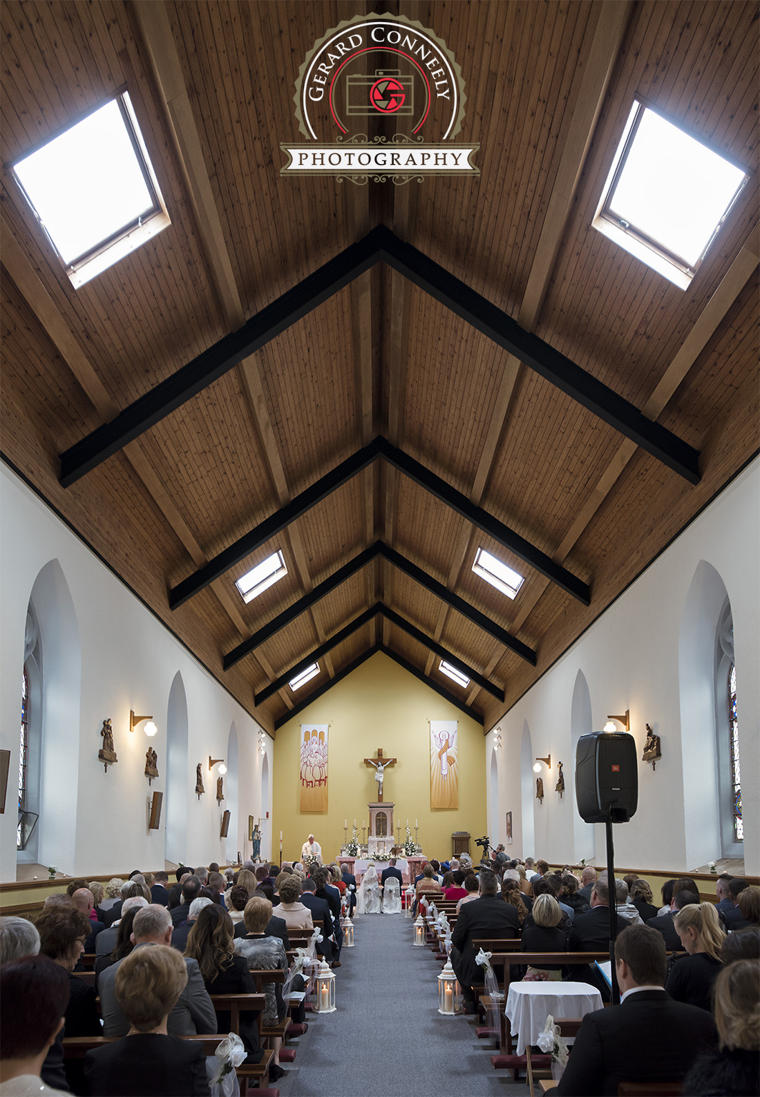wedding Roveagh Church galway