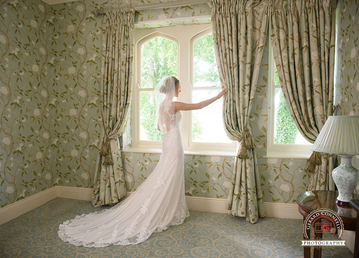 wedding dromoland castle bridal suite
